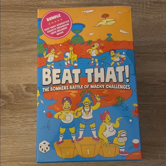 Other - Beat That! The Bonkers Battle of Wacky Challenges Game-New/Sealed